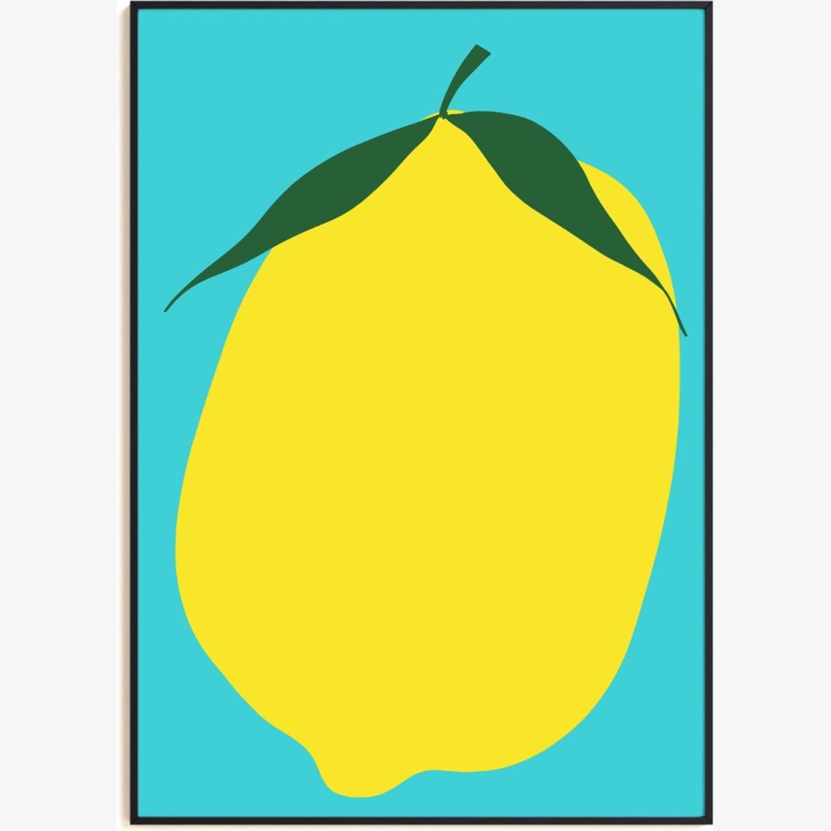 Lemon Art Print - A2 Natalie Cass Art – image 1