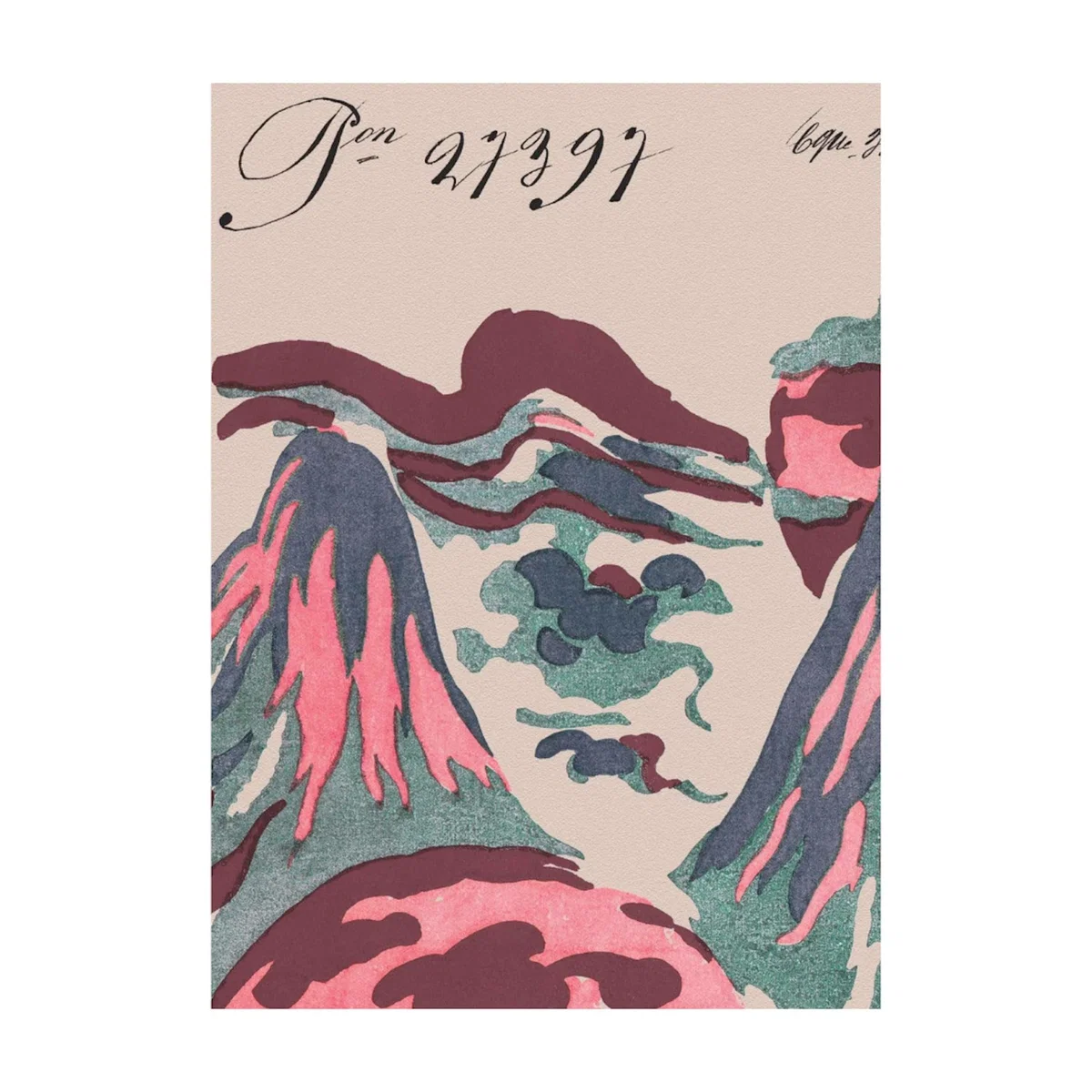 Mount Vesuvius - 30X40 Print~Sisters – image 3