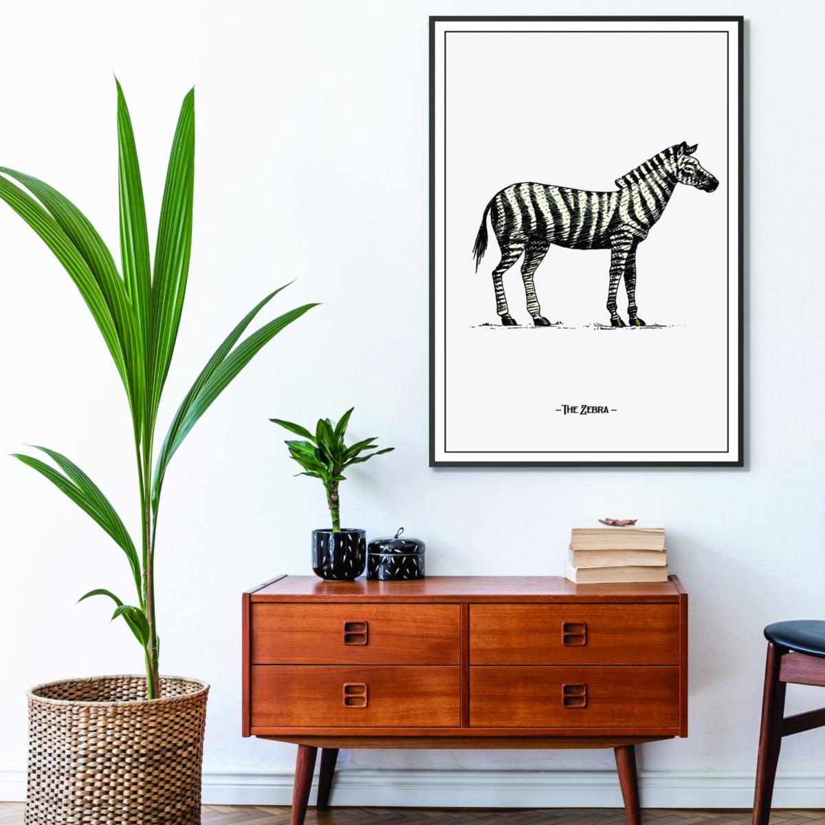 Black The Zebra Extra Small Stanley Print House – image 3