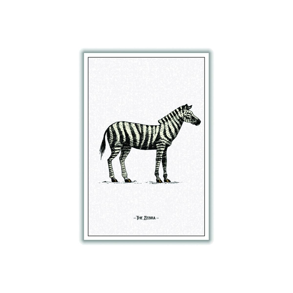 Black The Zebra Extra Small Stanley Print House – image 1
