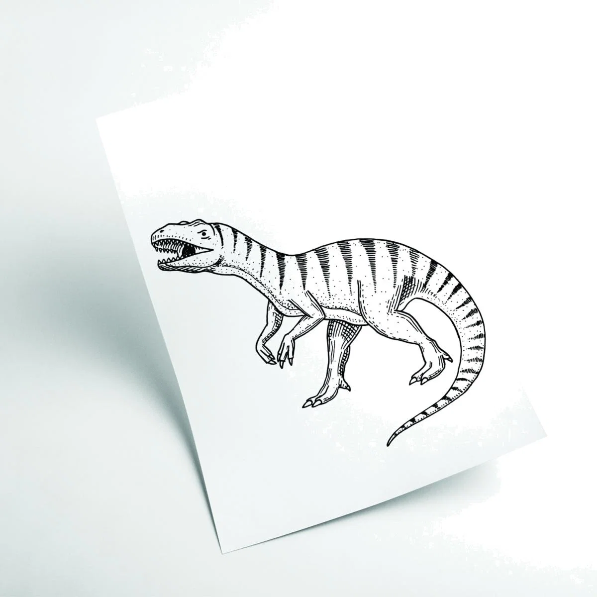 Black Dinosaur Xxs Stanley Print House – image 1