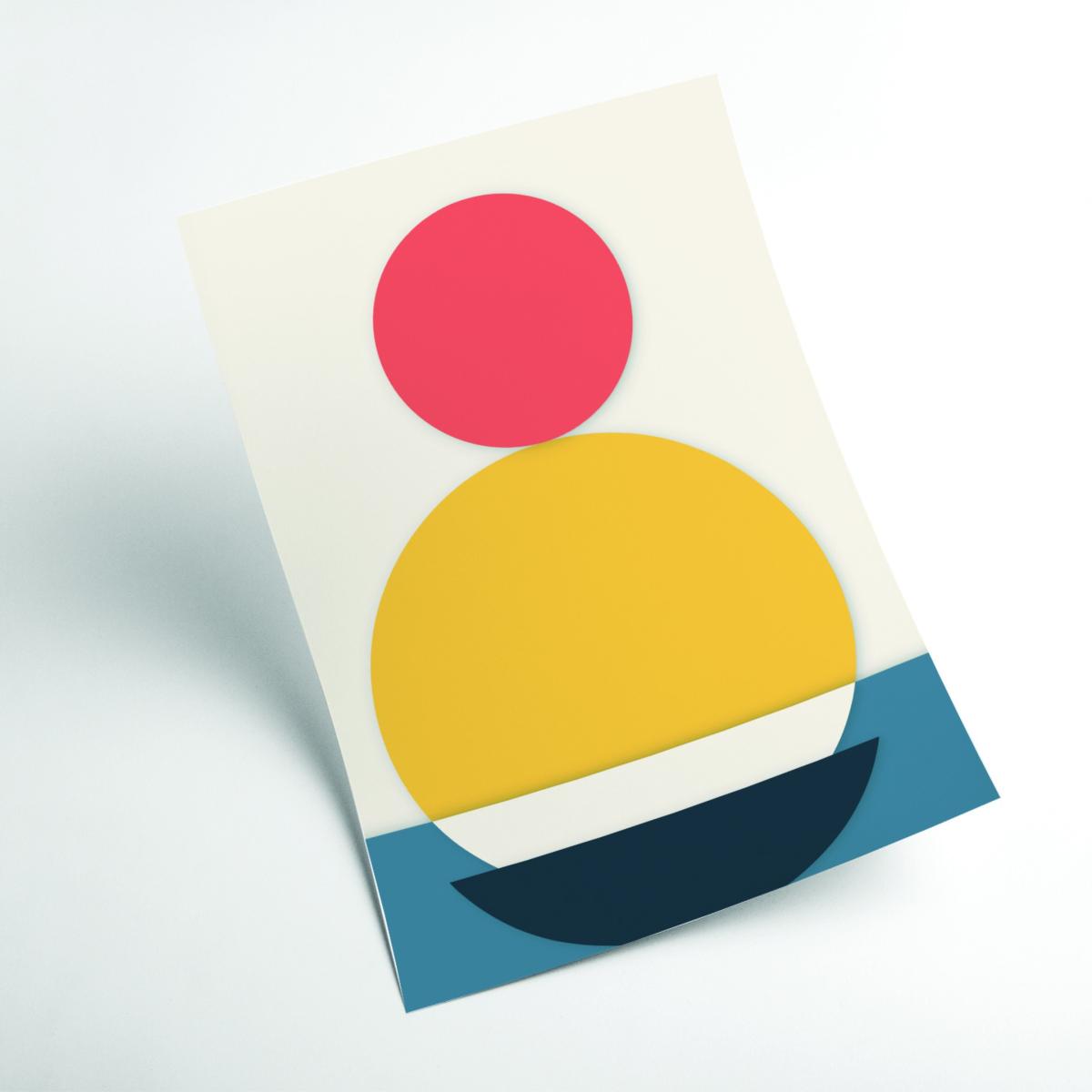 Bright Geometric Series #4 Medium Stanley Print House – image 2