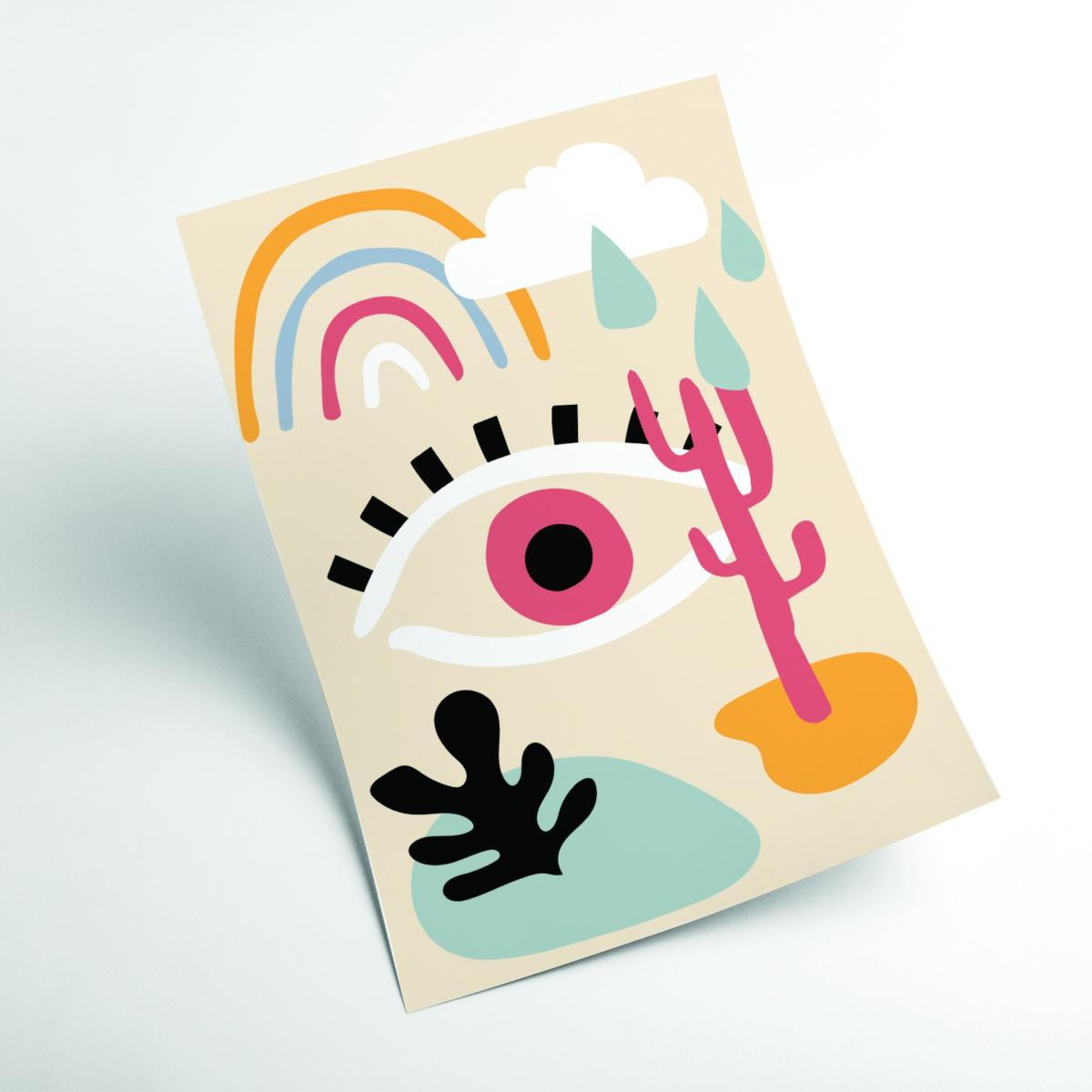 Boho Vibes #2 A2 420 X 594Mm Stanley Print House – image 2