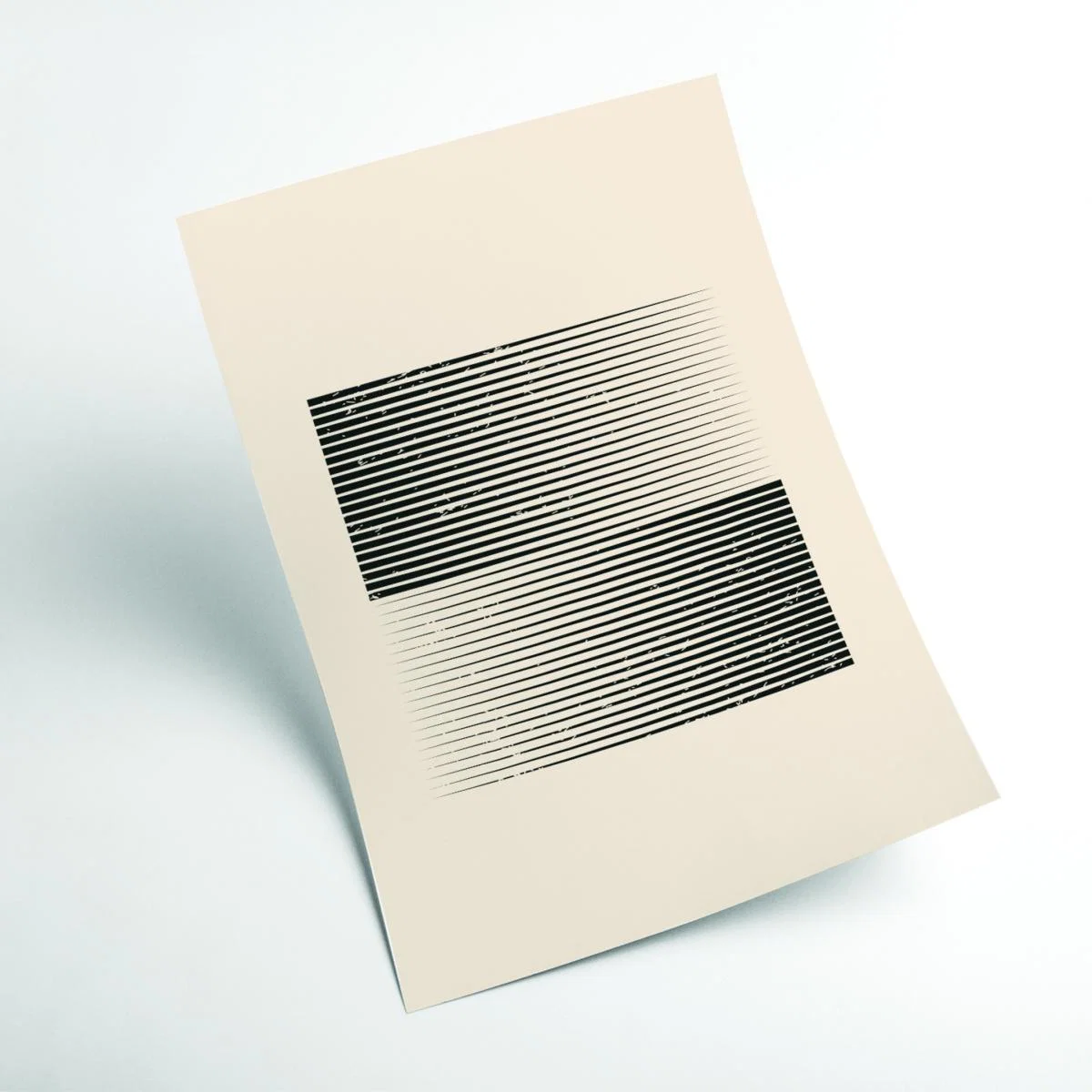 Black Boho Minimal Shapes #2 Medium Stanley Print House – image 2