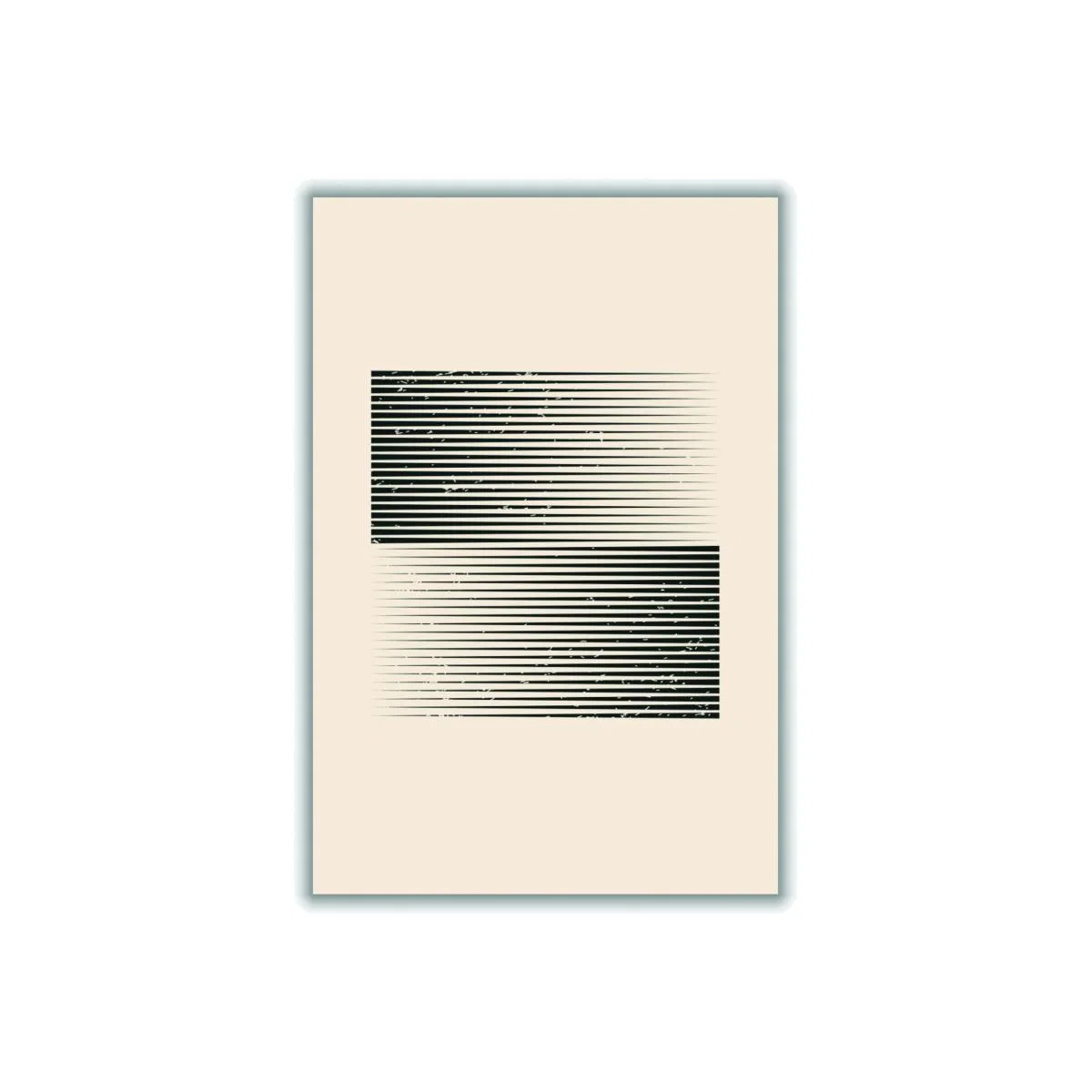 Black Boho Minimal Shapes #2 Medium Stanley Print House – image 1