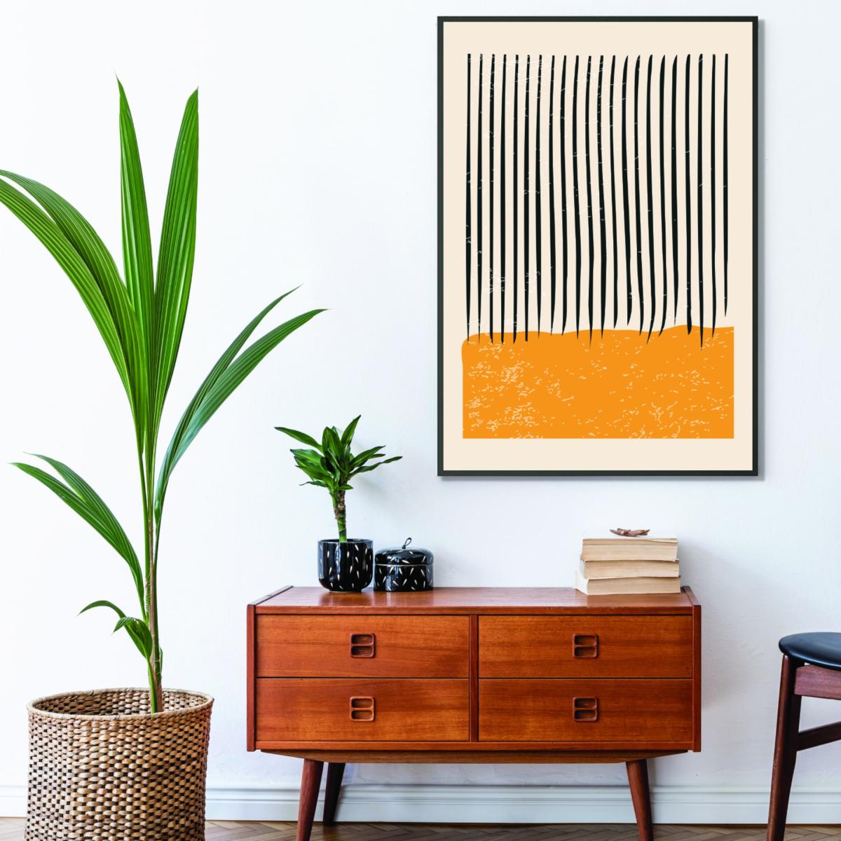 Yellow / Orange Minimal Abstract Set #3 A4 210 X 297Mm Stanley Print House – image 3