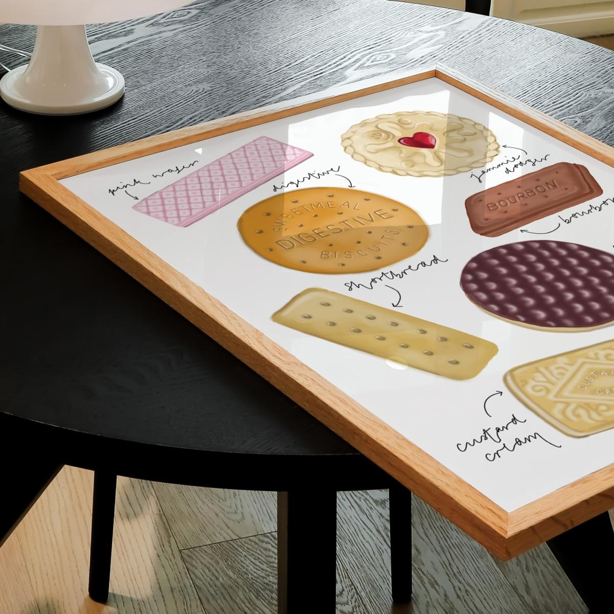 Biscuit Hand Painted Art Print - A3 Natalie Cass Art – image 5