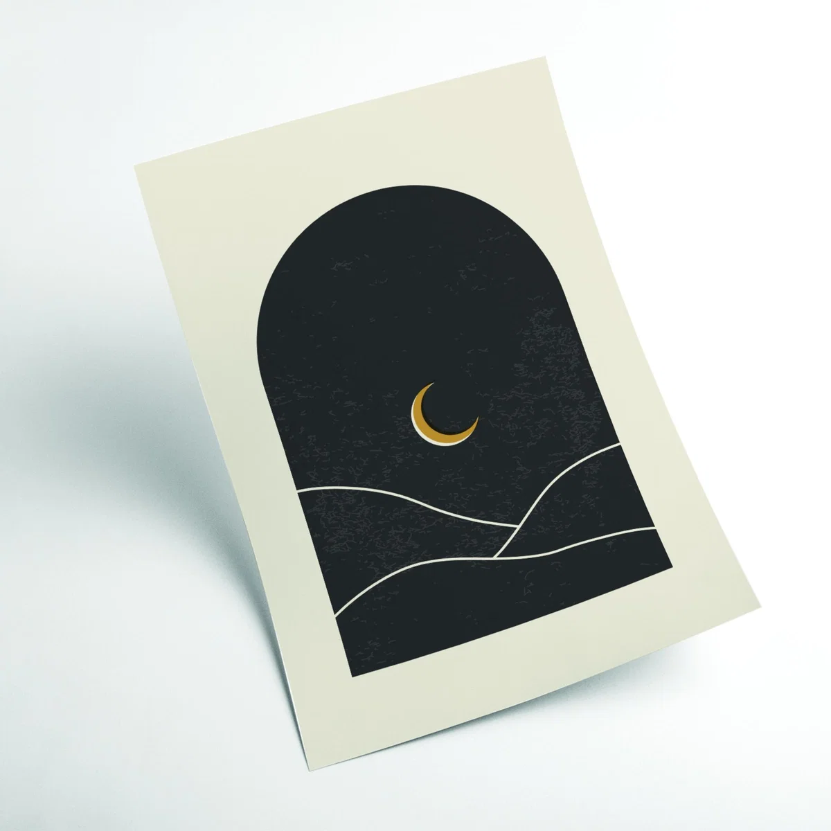 Black The View From Here #1 A4 210 X 297Mm Stanley Print House – image 2