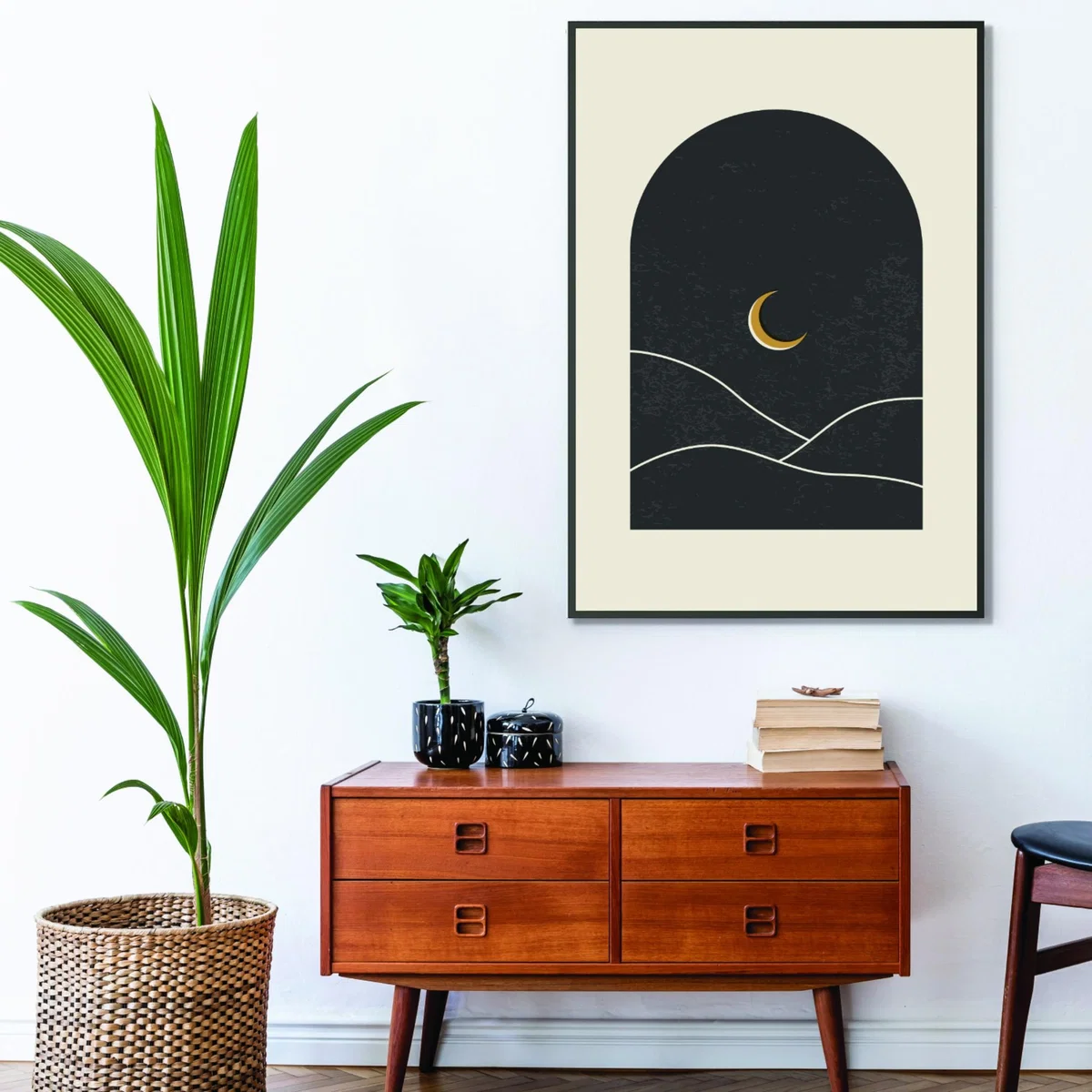 Black The View From Here #1 A4 210 X 297Mm Stanley Print House – image 3