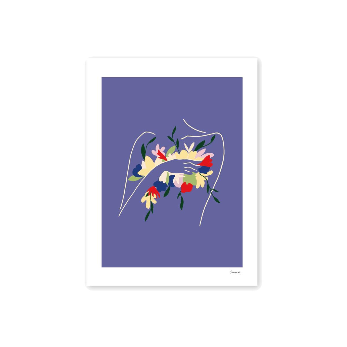 Self-Love Art Print 21X30Cm Soumati Studio