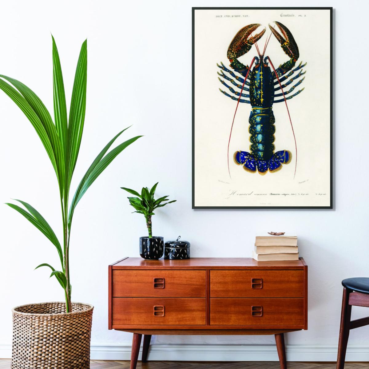 Crimson Crawfish I A3 297 X 420Mm Stanley Print House – image 3