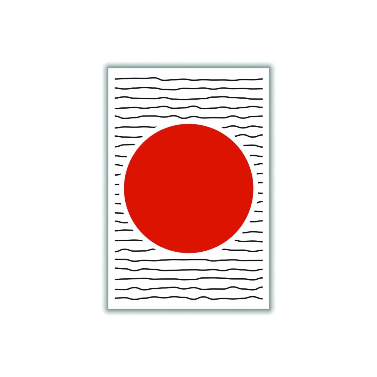 Red Minimal Primary 1 Medium Stanley Print House – image 1