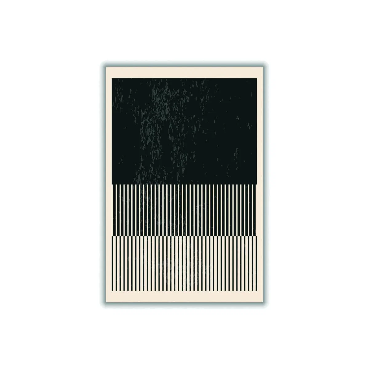 Black And White Minimal Series #3 A1 594 X 841Mm Stanley Print House – image 1