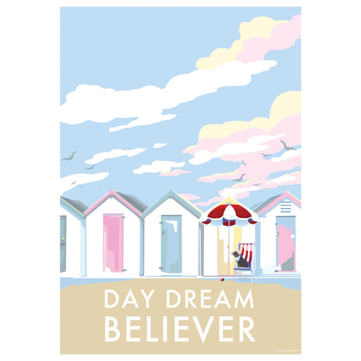 Day Dream Believer Vintage Quote Print | A4 | 210 X 297Mm | Becky Bettesworth – image 4