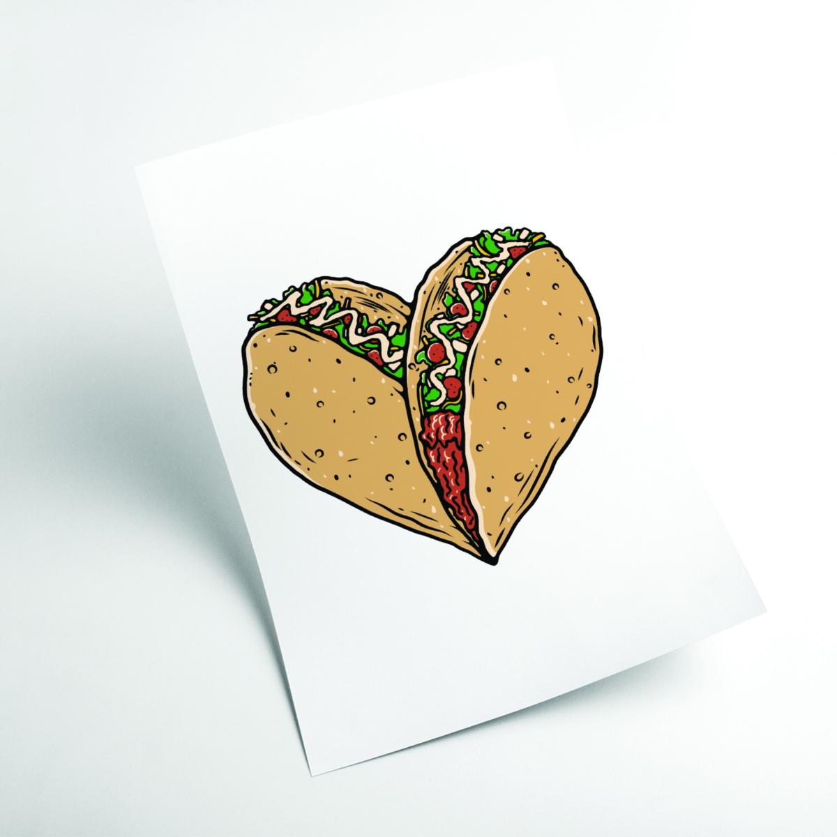 Gold Tacos Are Life A1 594 X 841Mm Stanley Print House – image 2