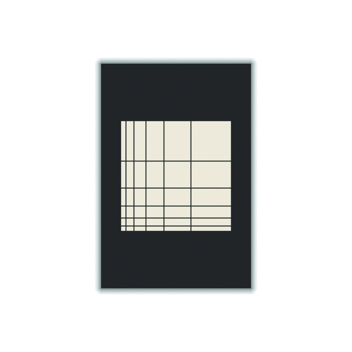 Black Geometric Vibes #3 A2 420 X 594Mm Stanley Print House – image 1