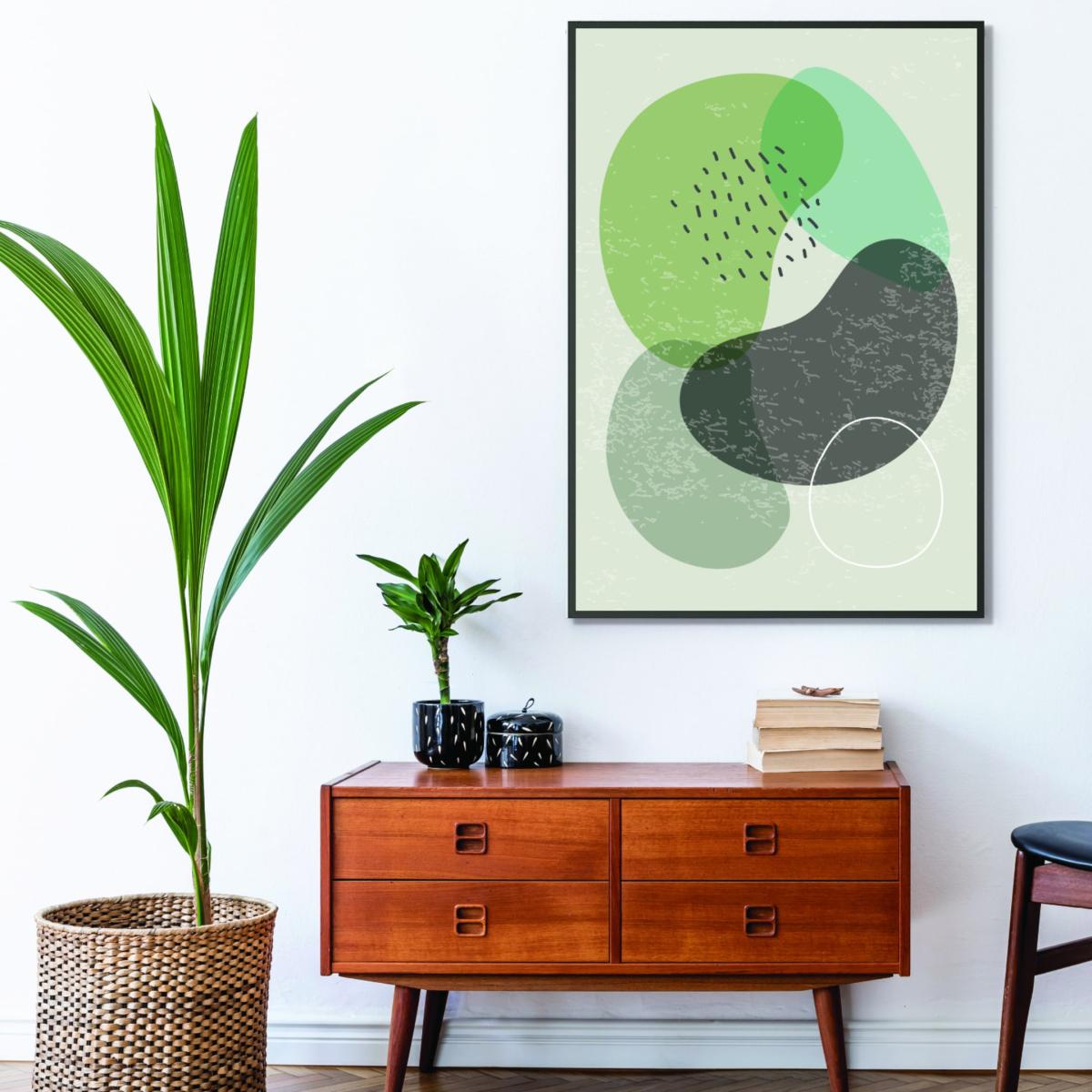 Green Abstract Rocks Series - 3 Xxs Stanley Print House – image 3