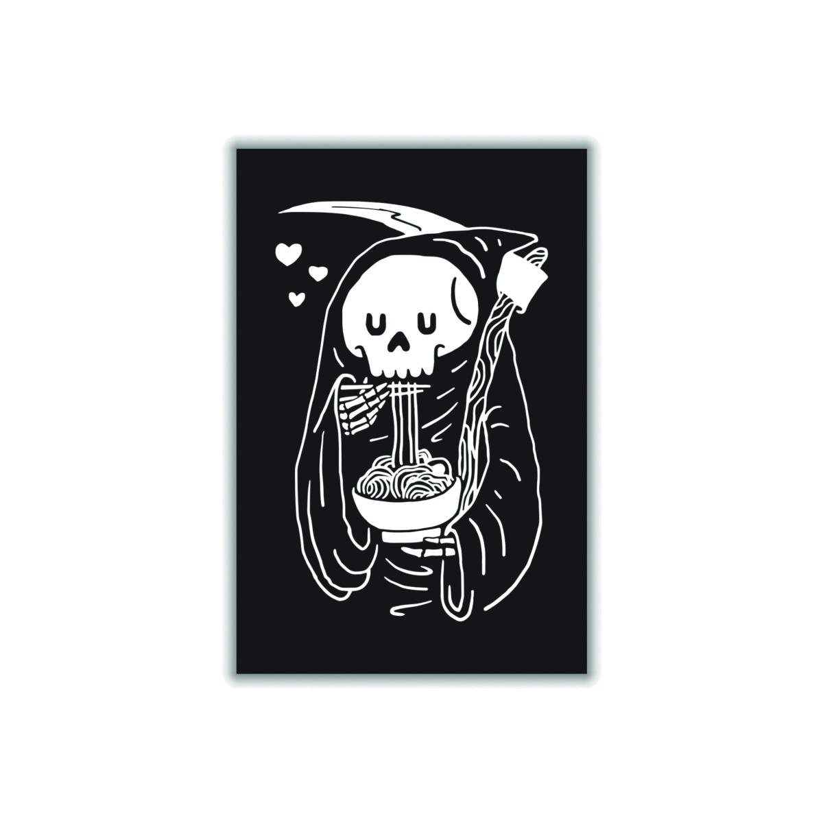 White But First Noodles A3 297 X 420Mm Stanley Print House – image 1