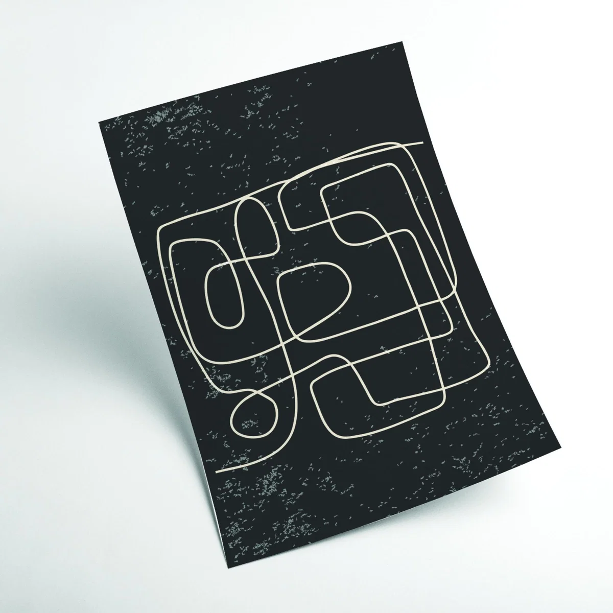Black And White One Line #2 Extra Small Stanley Print House – image 2