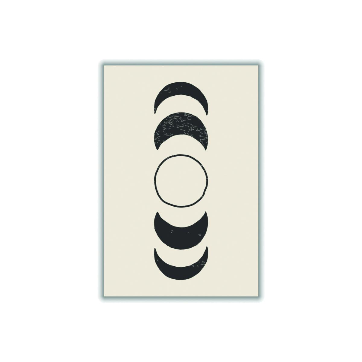 Black Boho Sun And Moon #3 Extra Large Stanley Print House – image 1