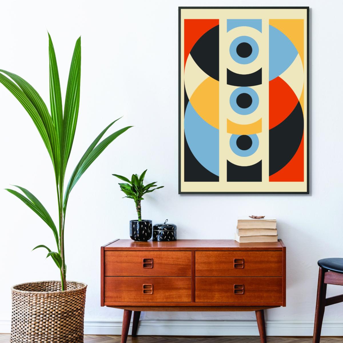 Geometric Pattern A2 420 X 594Mm Stanley Print House – image 3