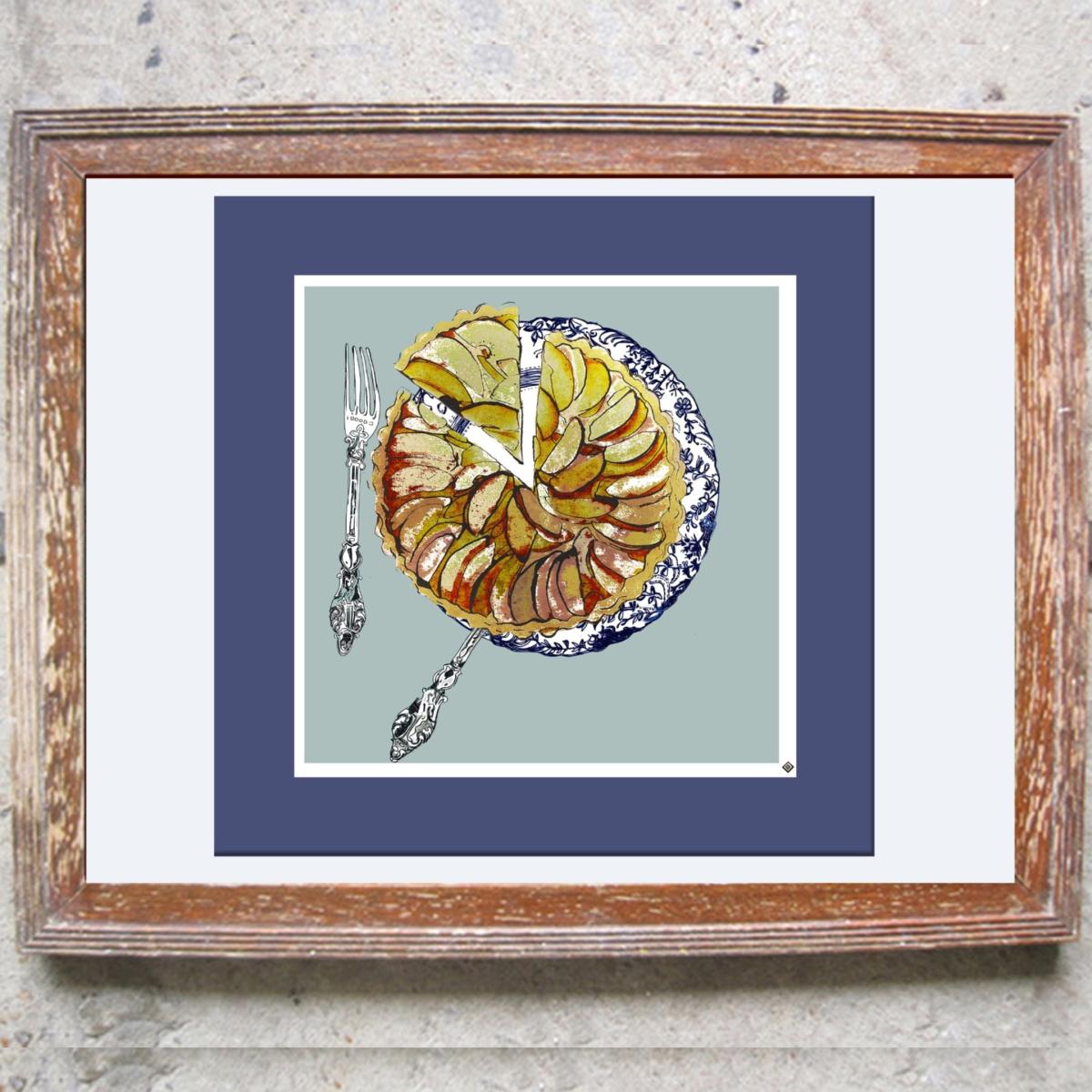 The Apple Tart Limited Edition Signed Print Jessica Russell Flint – image 2
