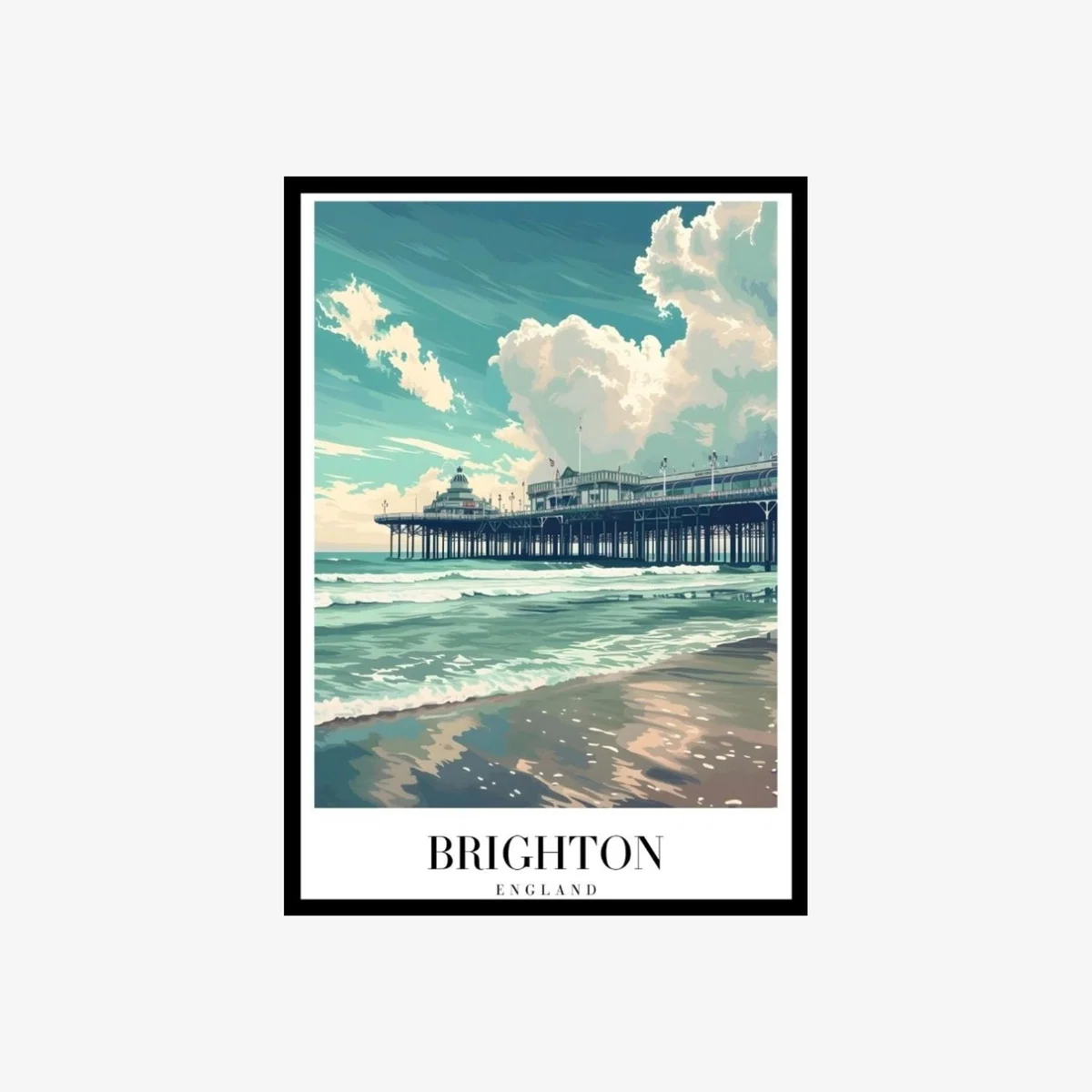 Brighton’s Coastal Serenity | Artchi – image 1