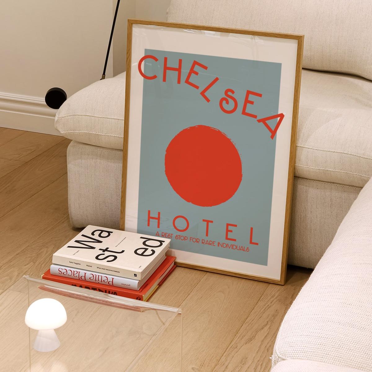 Chelsea Hotel Mind Charity Retro Giclée Art Print A2 420 X 594Mm Fanclub – image 2