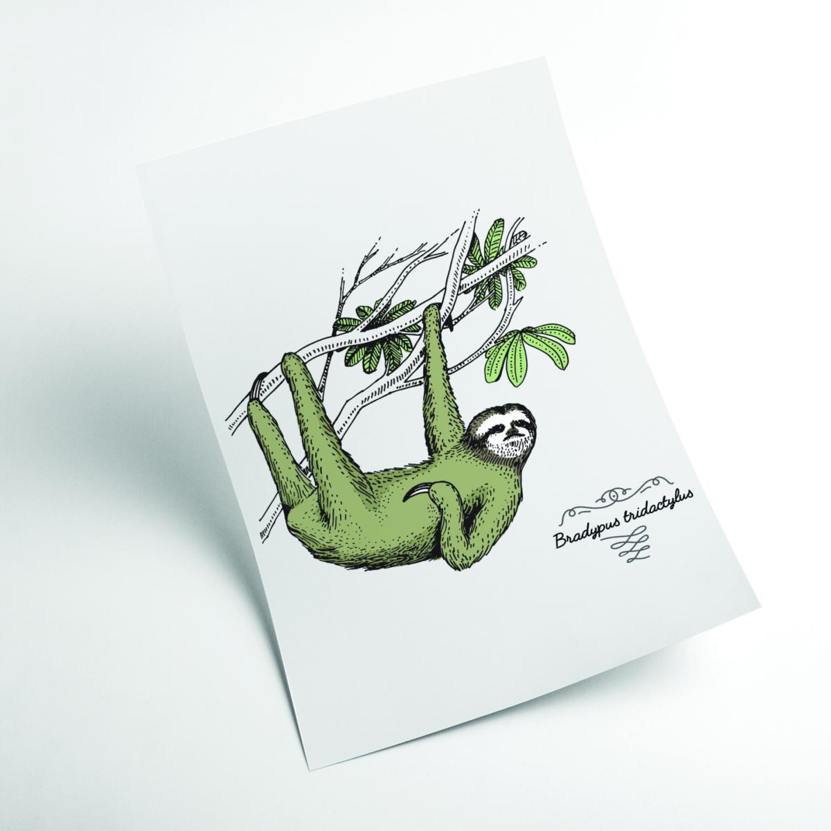 Green Sloth Large Stanley Print House – image 2