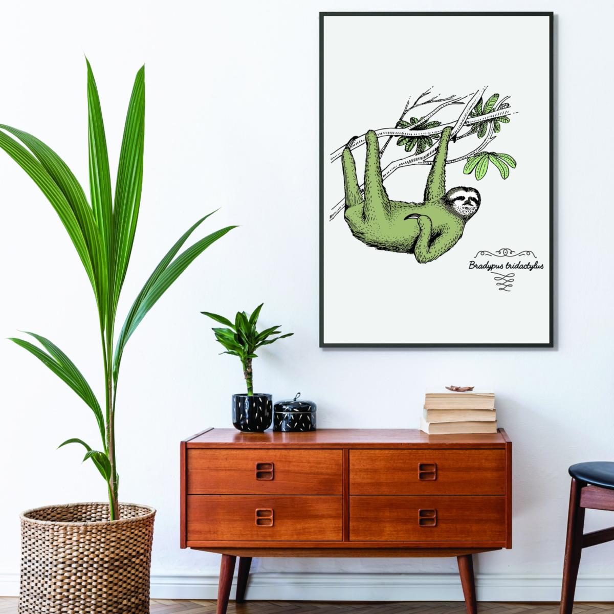 Green Sloth Large Stanley Print House – image 3