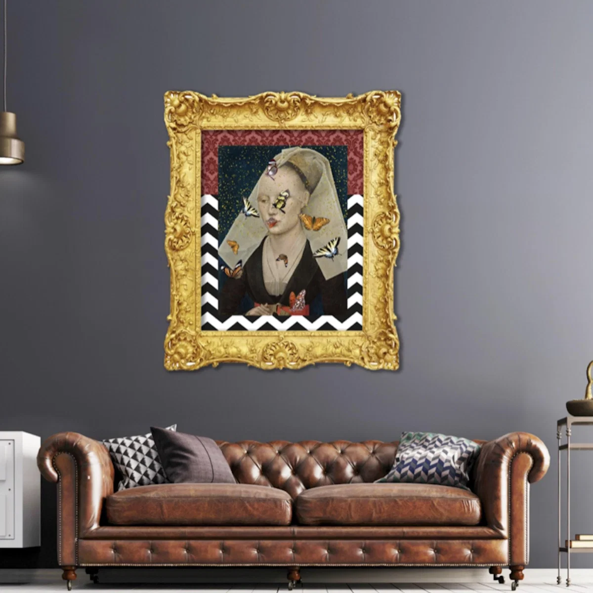 Red Christine Limited Edition Print Myrtle & Mary – image 2