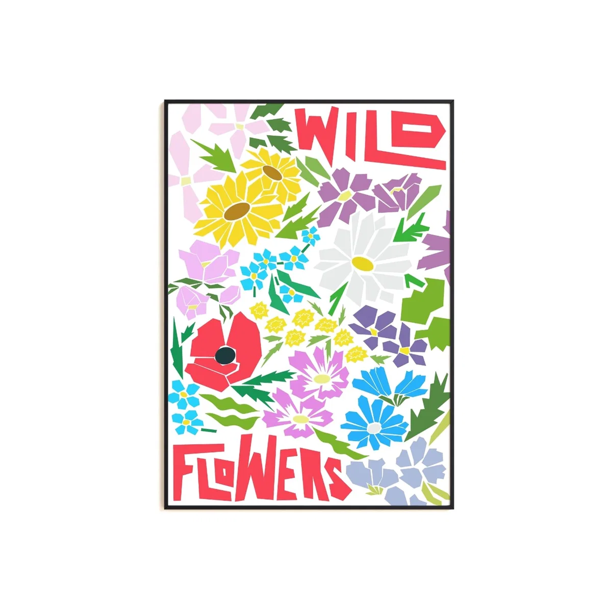 Wildflowers Art Print - A2 Natalie Cass Art – image 1