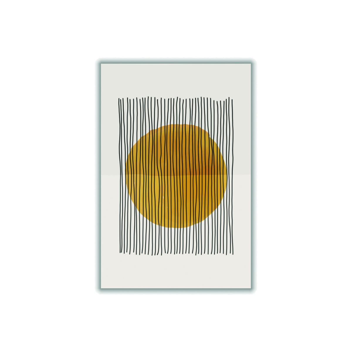 Yellow / Orange Boho Suns Series #4 Small Stanley Print House – image 1