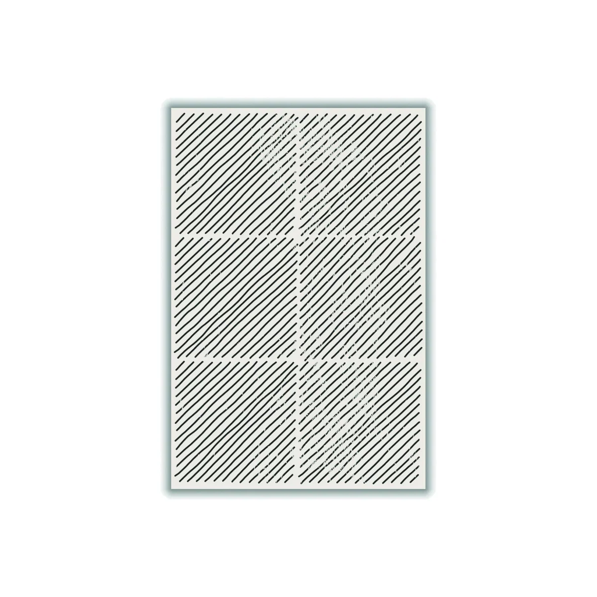 Black Geometric Minimal Set #4 A3 297 X 420Mm Stanley Print House – image 1