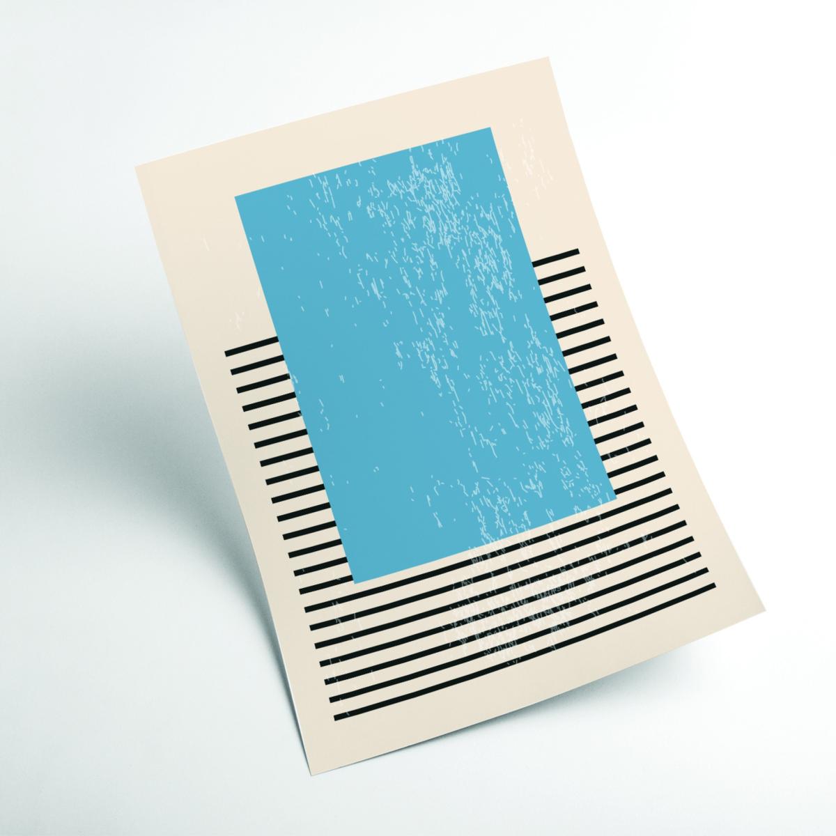 Blue Minimal Colour Set #2 Extra Large Stanley Print House – image 2