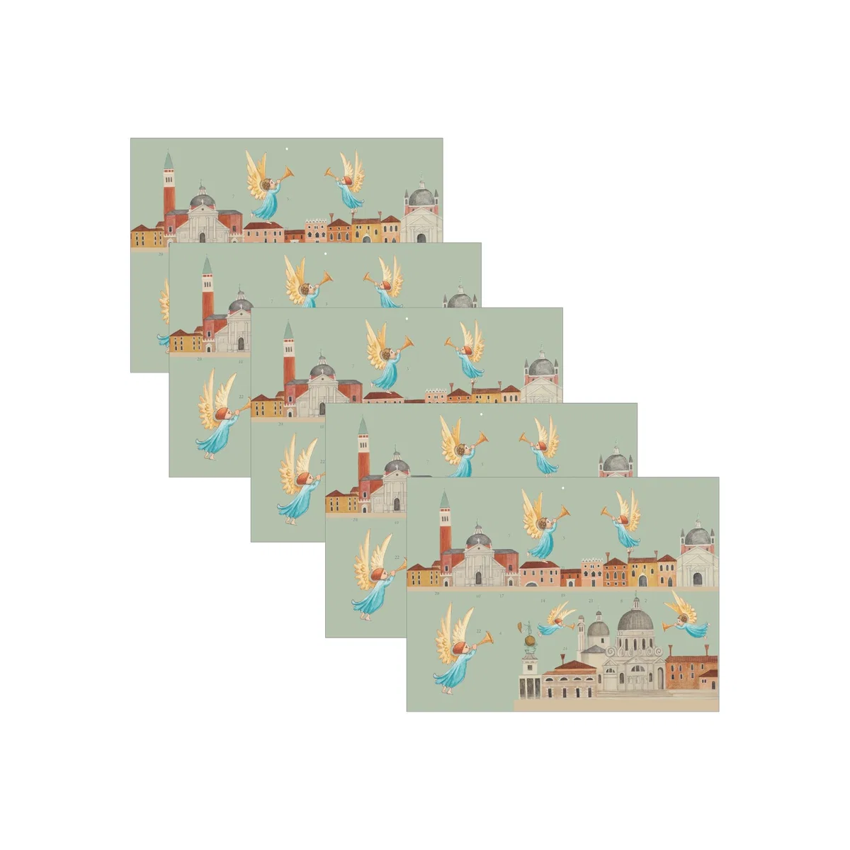 Five Angels In Venice Advent Calendars Dog & Dome – image 1
