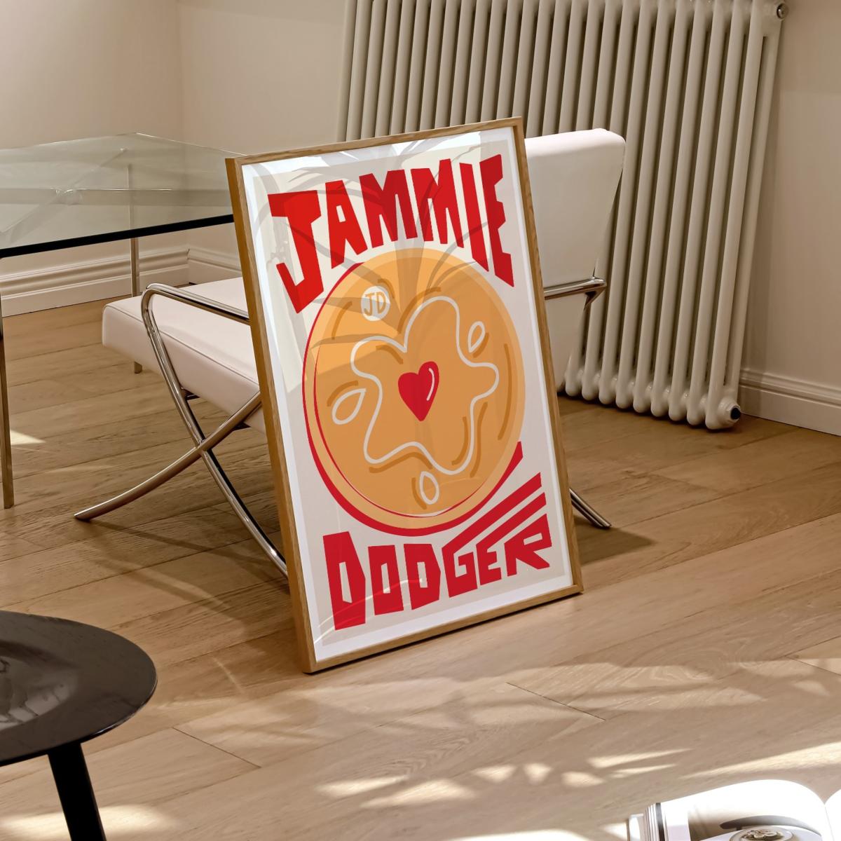 Jammie Dodger Art Print - A2 Natalie Cass Art – image 3