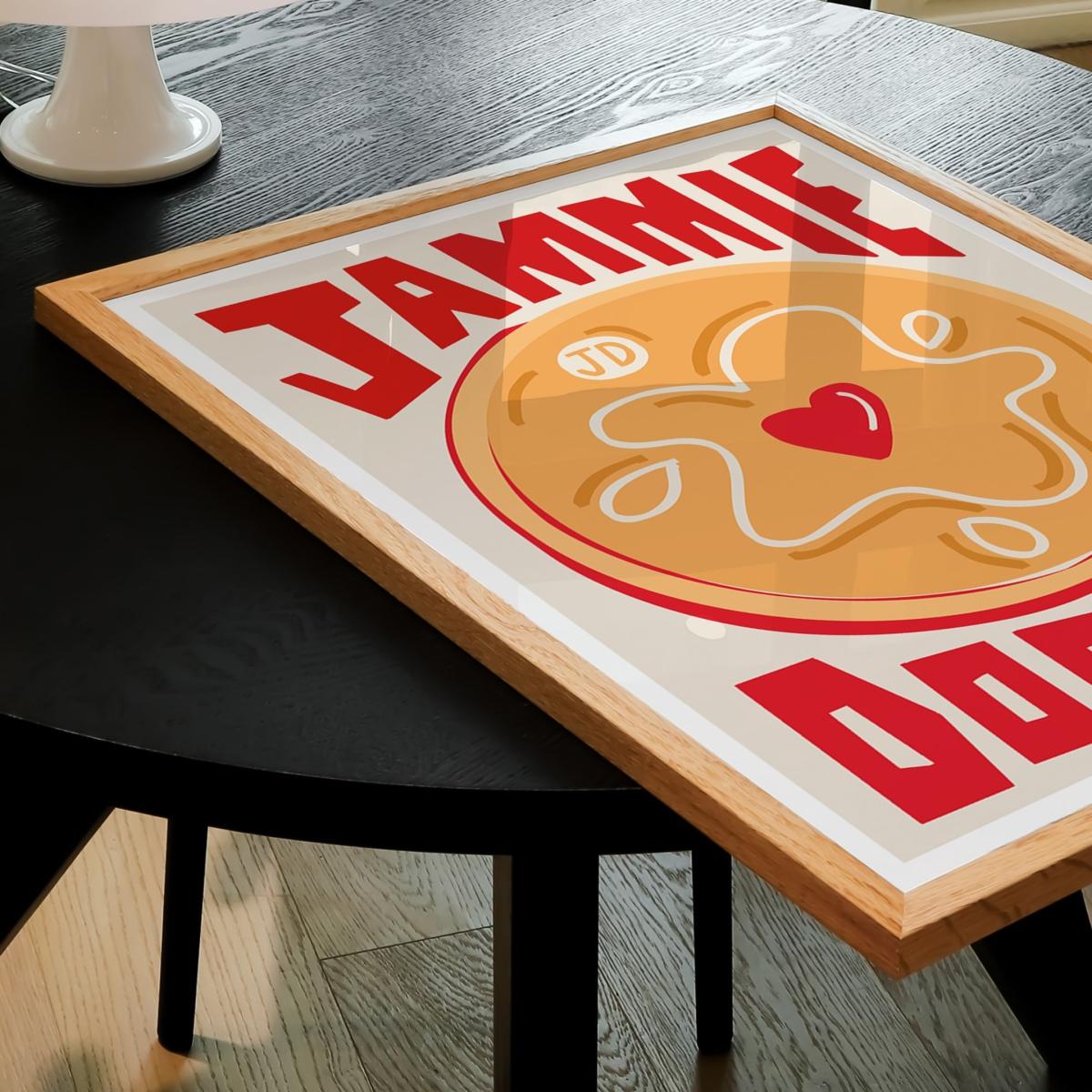 Jammie Dodger Art Print - A2 Natalie Cass Art – image 4