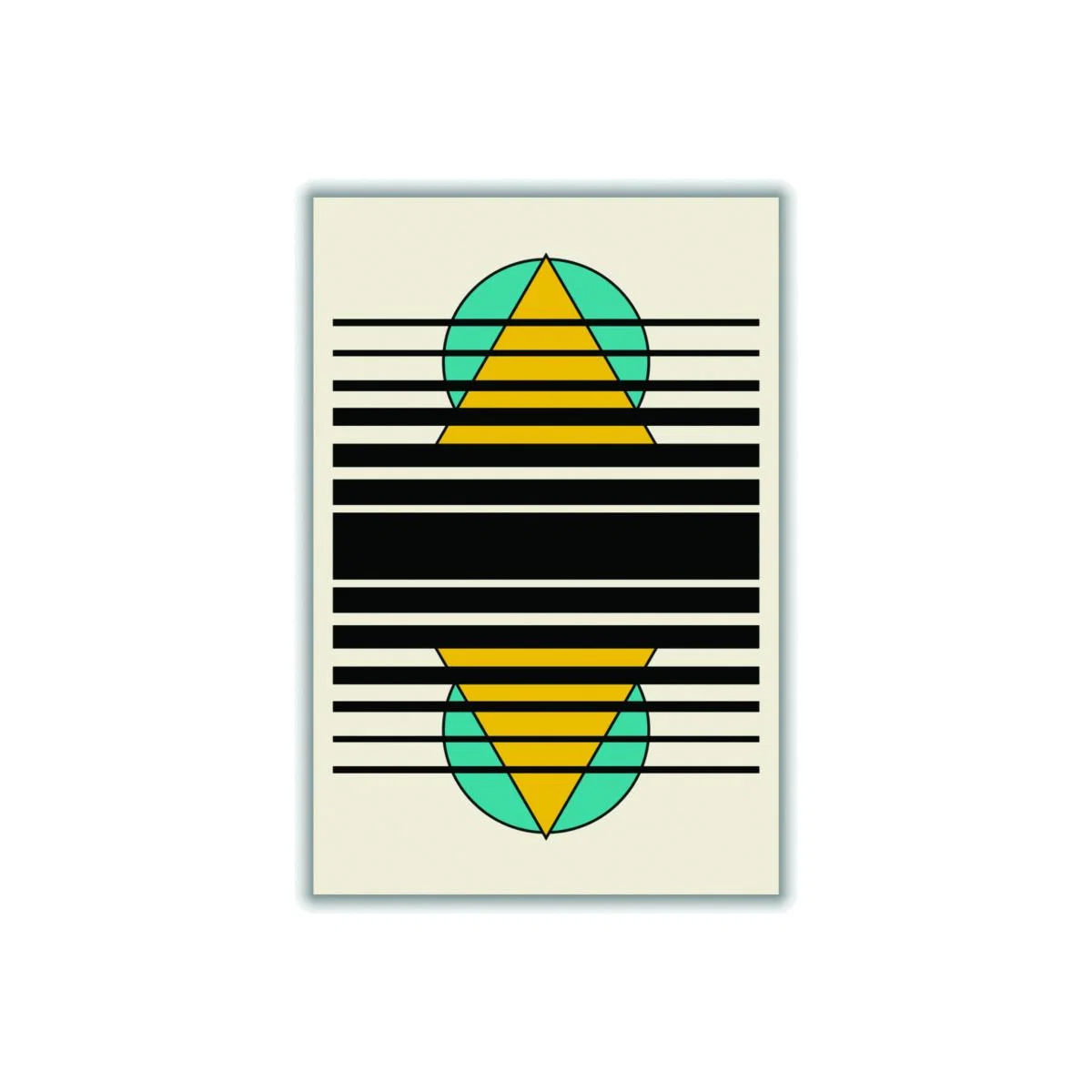 Geometric Suns. Iiii A4 210 X 297Mm Stanley Print House – image 1
