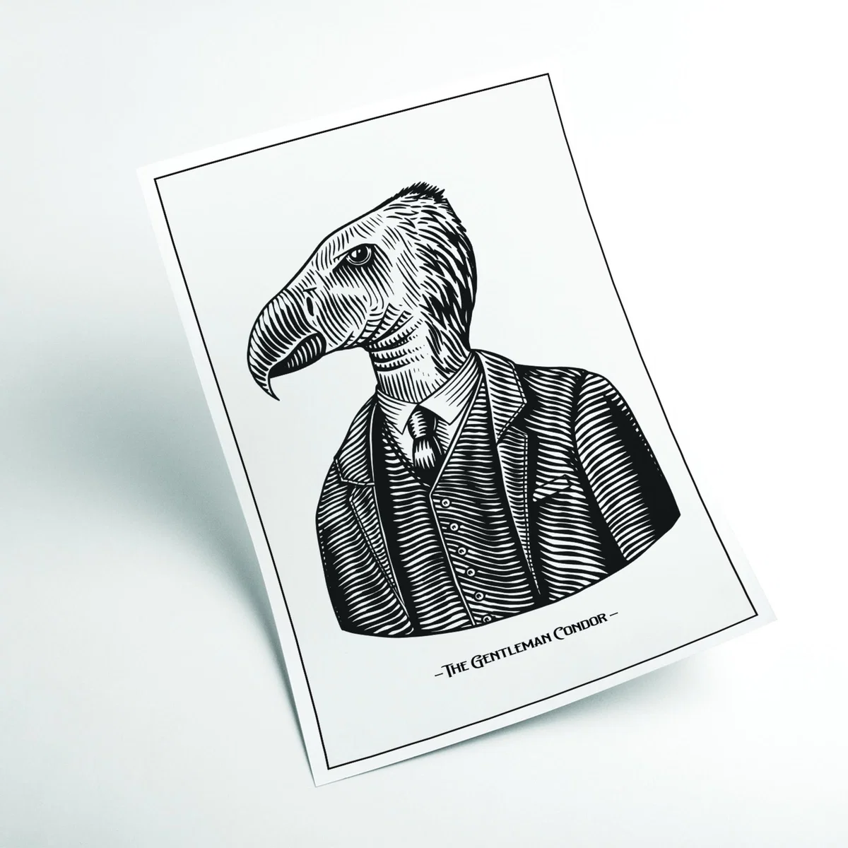Black The Gentleman Condor Large Stanley Print House – image 2