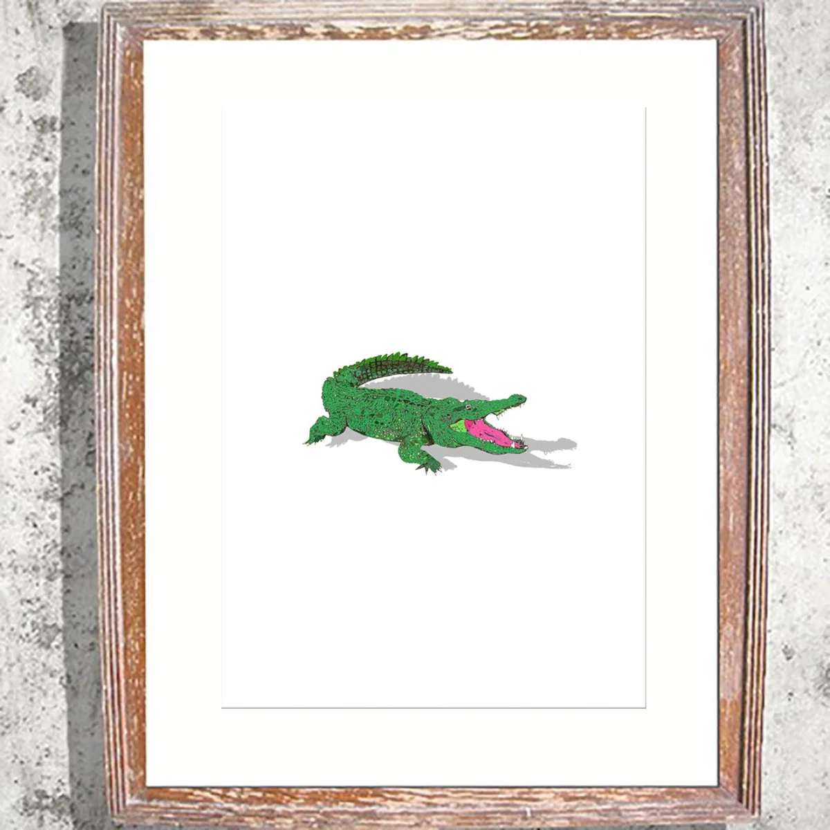 The Crocodile Signed Print Jessica Russell Flint – image 2