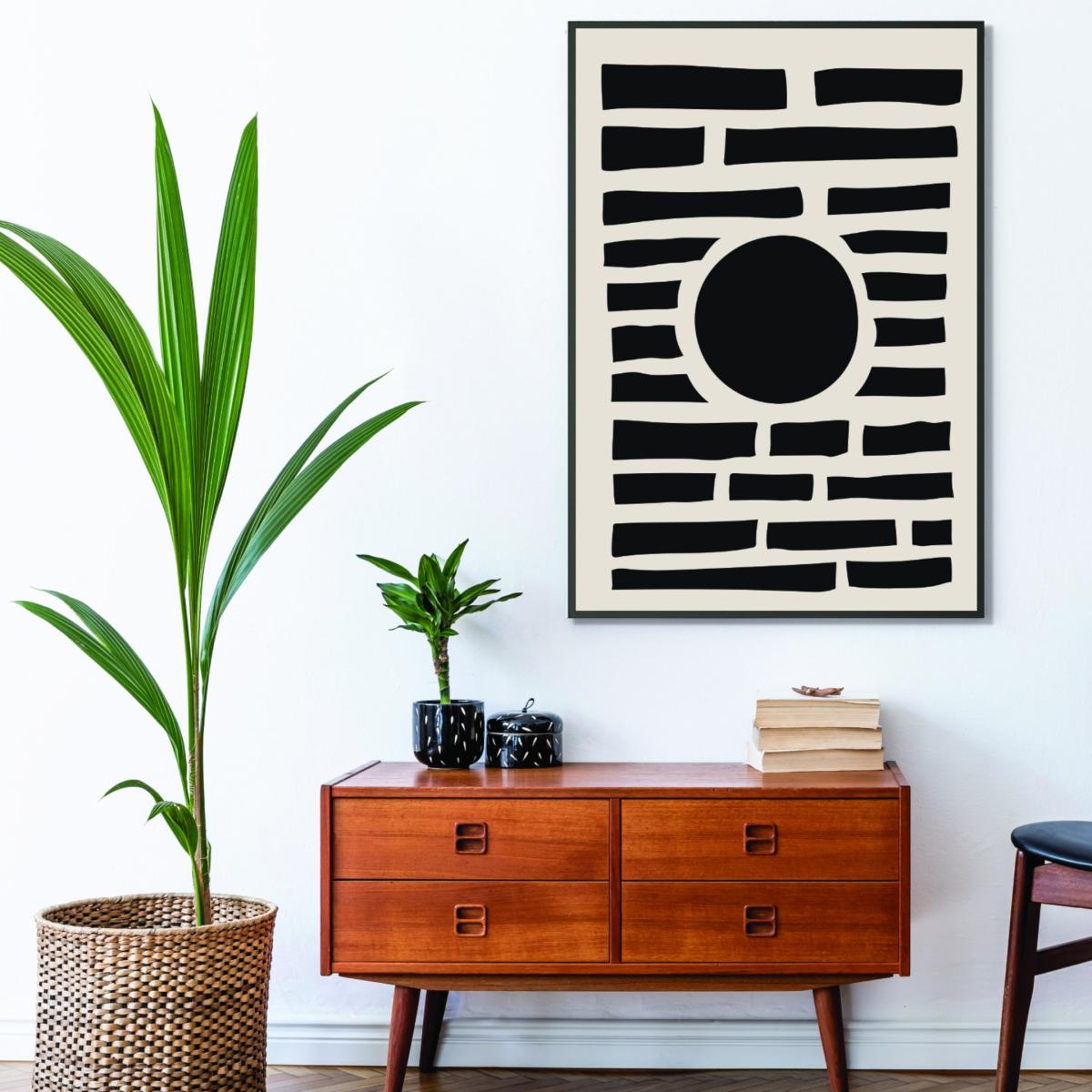 Minimal Black Expression #3 A4 210 X 297Mm Stanley Print House – image 3