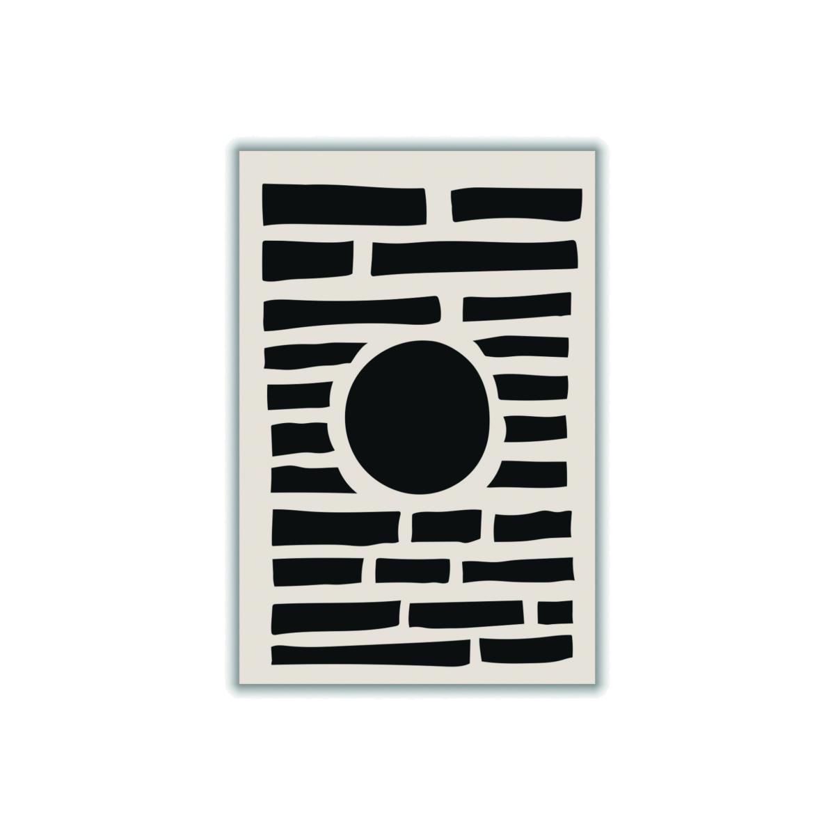 Minimal Black Expression #3 A4 210 X 297Mm Stanley Print House – image 1