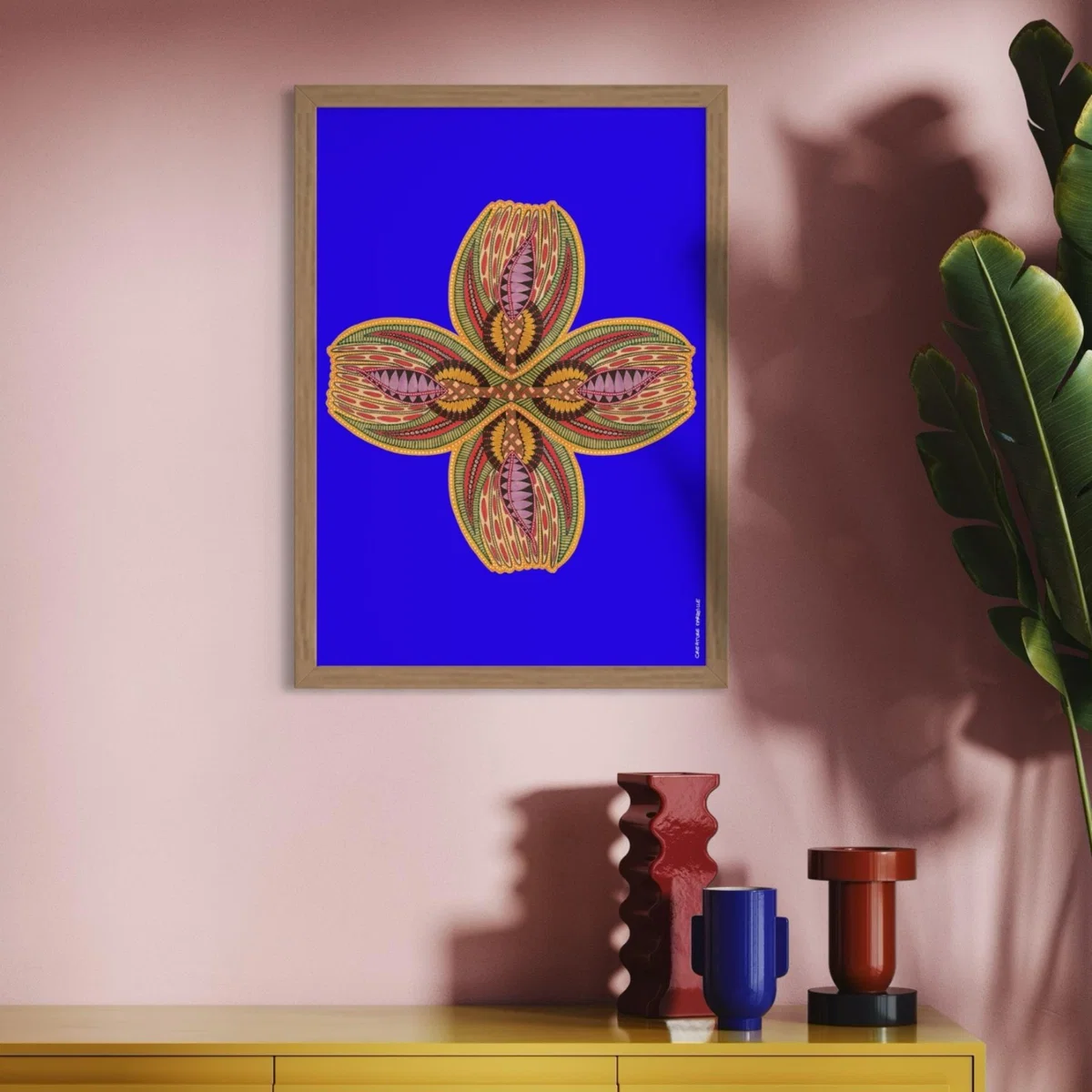 Blue / Green Rosa - Art Print Fine Art | Creature Marseille – image 3