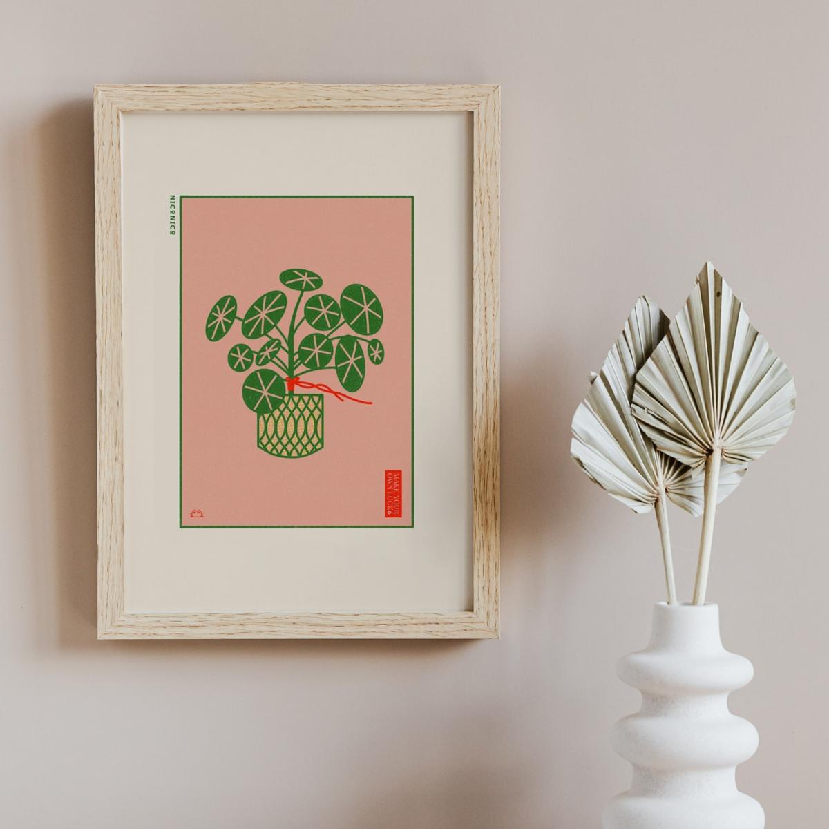 Lucky Money Plant A4 210 X 297Mm Niconico – image 2