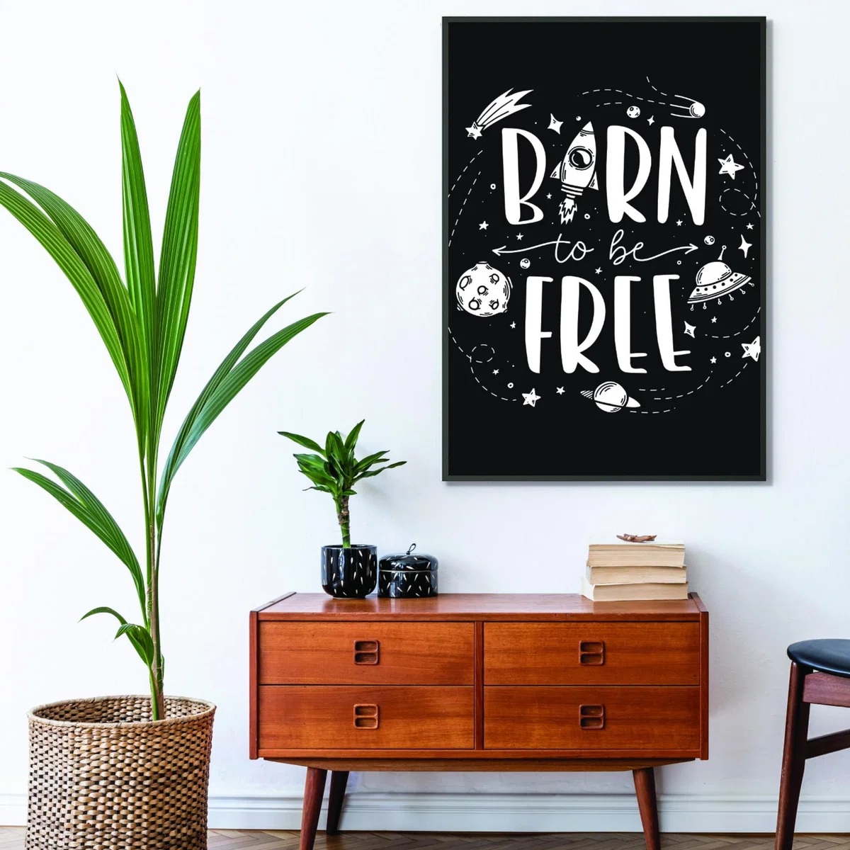 Black Born To Be Free Xxs Stanley Print House – image 3