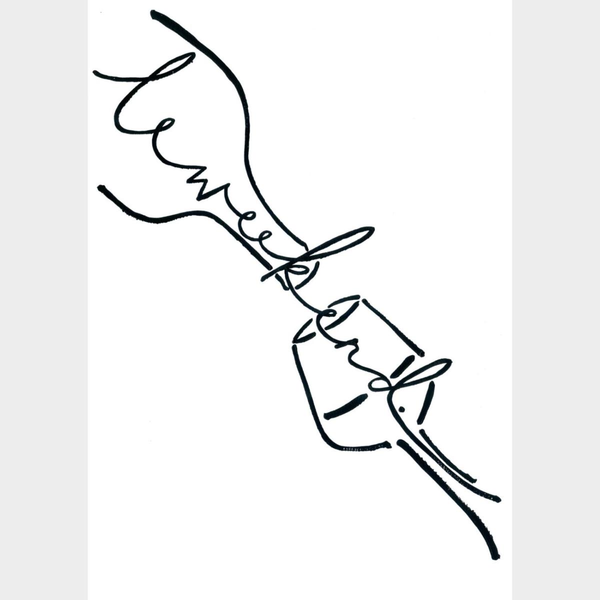 Black Le Weekend - Line Art Print A3 Byam England – image 2