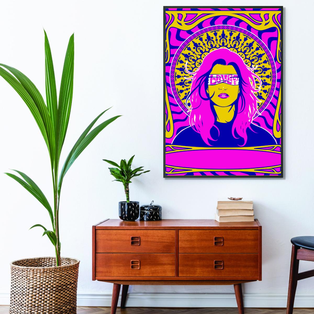 70'S Woman Series #1 Extra Large Stanley Print House – image 3