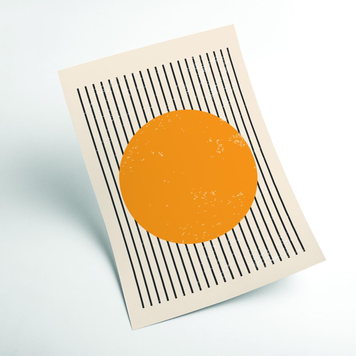 Yellow / Orange Boho Sunshine Extra Small Stanley Print House – image 2