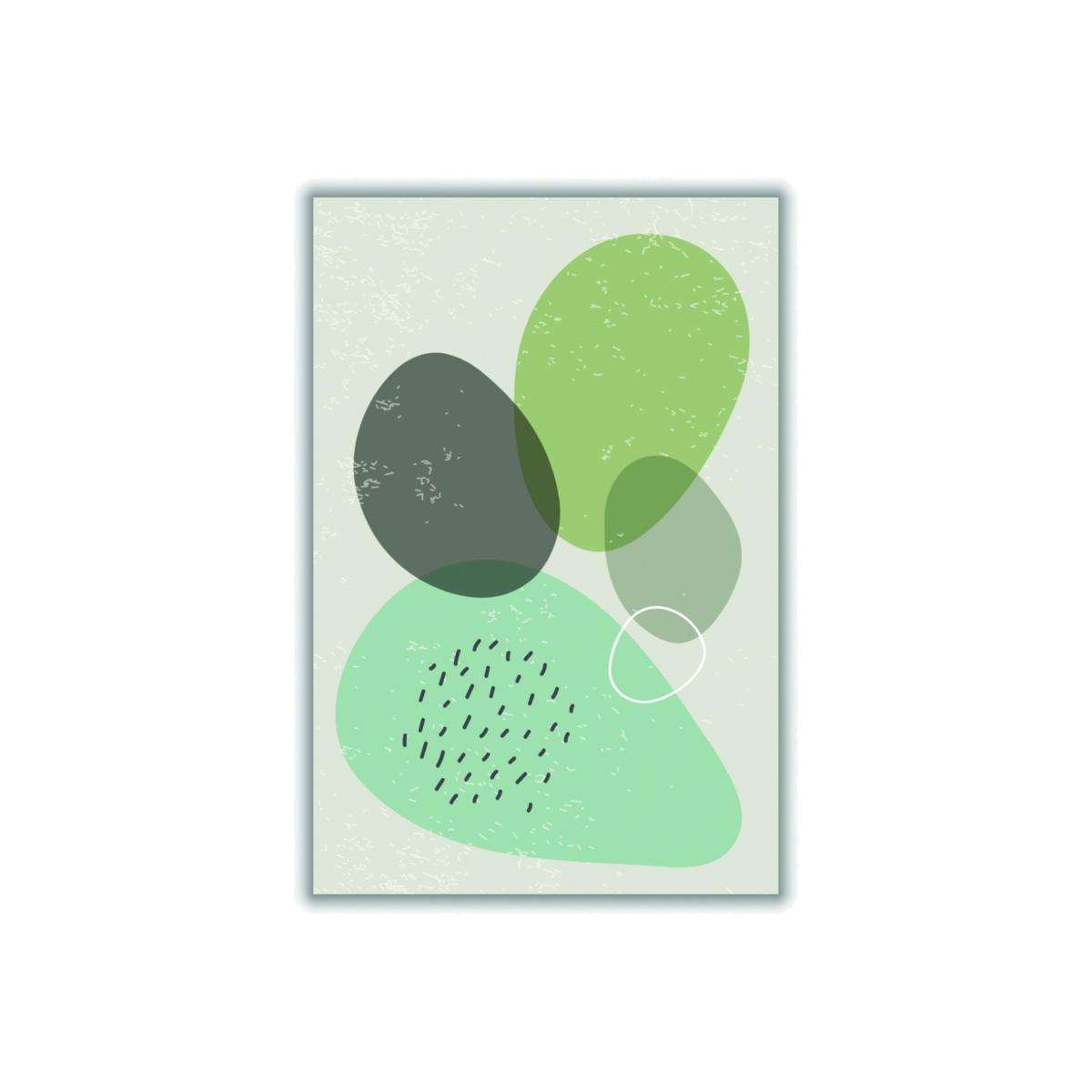 Green Abstract Rocks Series - 2 Extra Large Stanley Print House – image 1